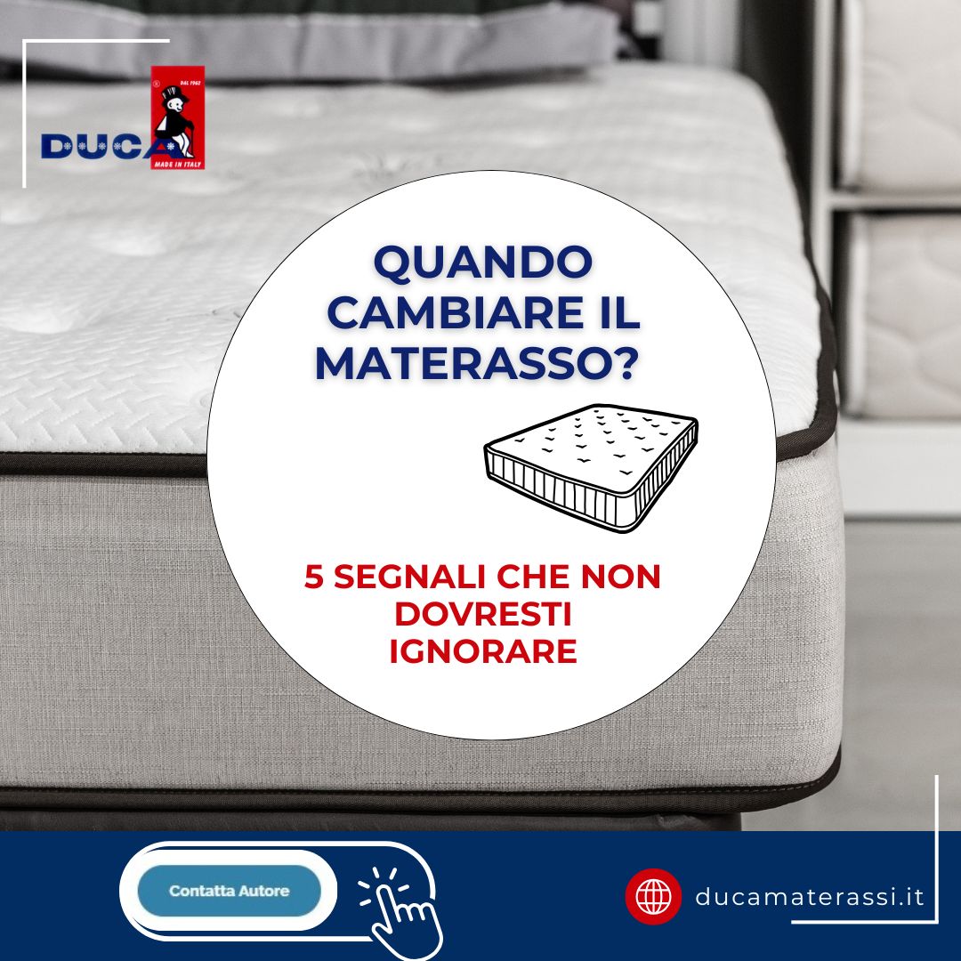 Quando cambiare il materasso? 5 segnali che non dovresti ignorare Quando cambiare il materasso? 5 segnali che non dovresti ignorare